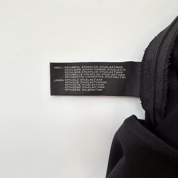 Ralph Lauren Black Label Pull-on Wool Stretch Slacks‎ - size 6 - Picture 5 of 6